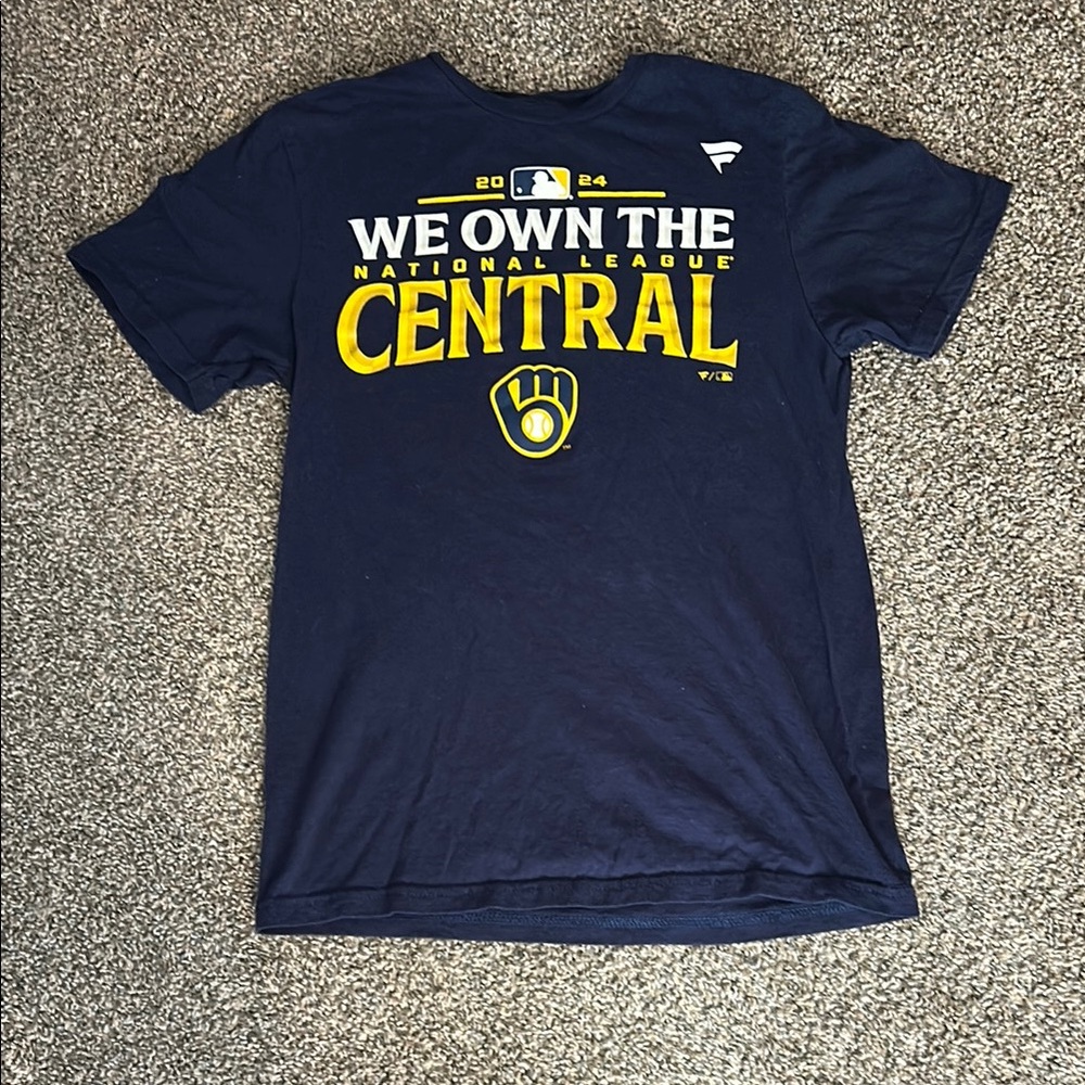 Fanatics Blue and Yellow Short Sleeve Tee